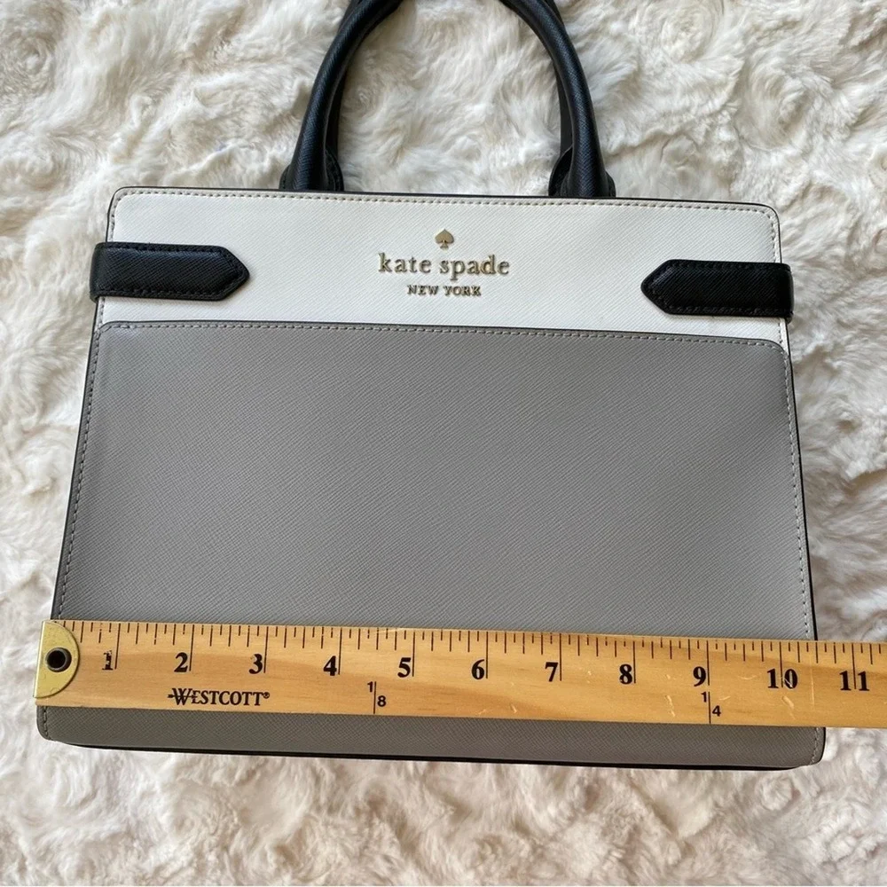 Kate Spade Staci Colorblock‎ Satchel Crossbody Bag Purse and Matching Wallet